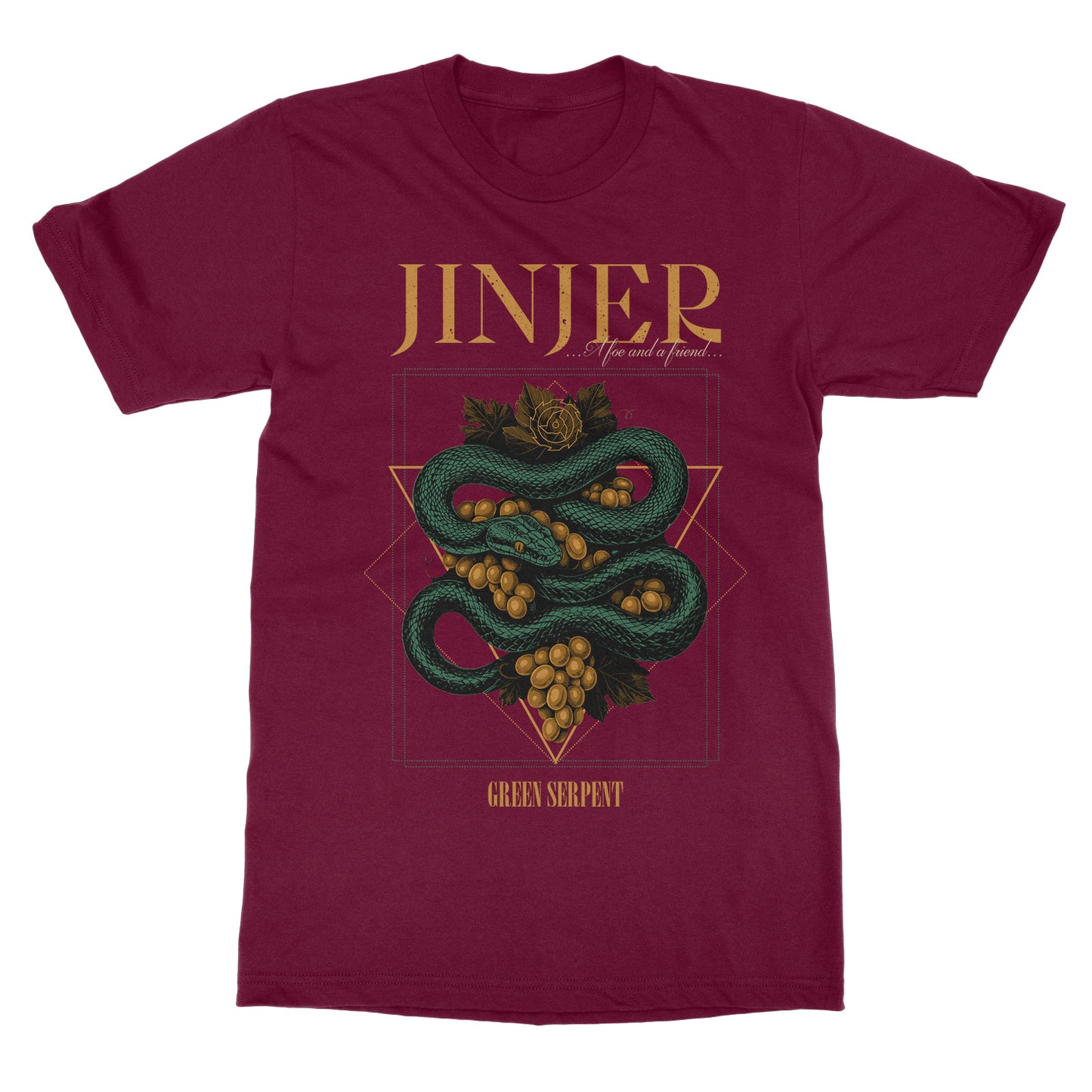 Green Serpent (maroon)